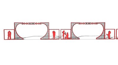 现代婚礼景观指示牌草图大师模型，婚礼su模型下载