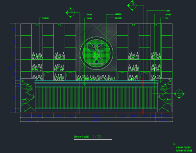 酒吧区吧台CAD详图，酒吧CAD施工图纸下载