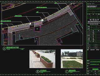 街道景观施工规划，道路景观CAD施工方案