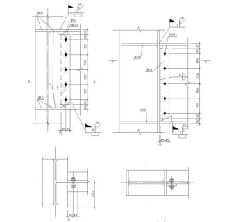 精选钢梁节点构造详图