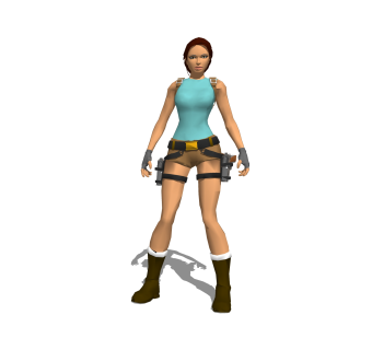 现代女特工草图大师模型，游戏角色su模型下载