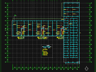 某六层框架结构住宅楼电气设计施工图，住宅楼电气CAD图纸下载