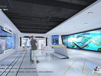 福建泉州长威信息科技展厅PPT概念设计下载