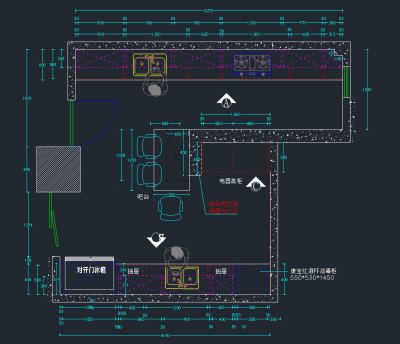 整体橱柜CAD图库，橱柜CAD图纸下载