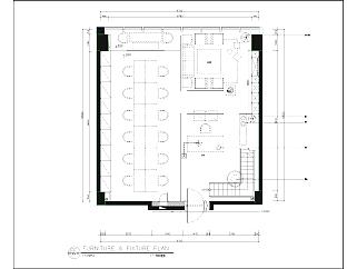 现代新疆办公室设计CAD工程图纸附高清效果图下载