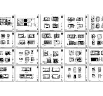 深圳星河丹堤項目C6-独立別墅CAD施工图套图及材料样板，别墅CAD建筑图纸下载