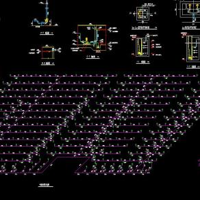 地下车库给排水全套图纸施工图CAD图纸