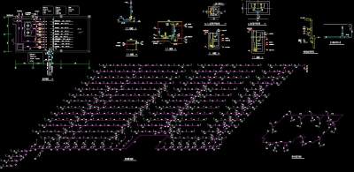 地下车库给排水全套图纸施工图CAD图纸