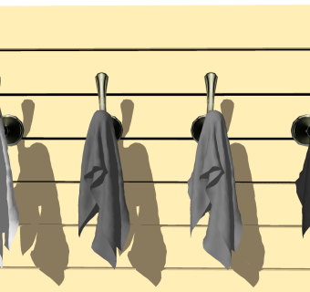 现代衣服草图大师模型，衣服SU模型下载