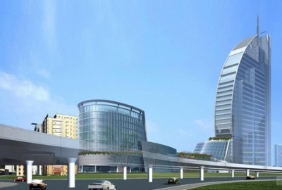 街道节点效果图