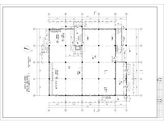 食堂建筑全套施工图.CAD图纸下载