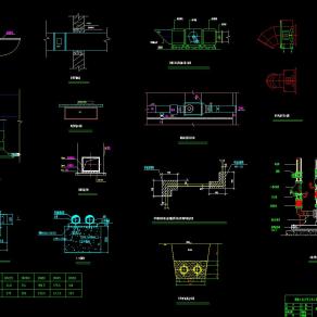 整套住宅小区暖通空调cad图纸，住宅小区CAD设计图纸下载