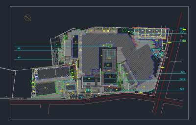 庭院改造景观设计全套施工图,cad建筑图纸免费下载