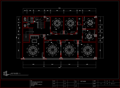 现代川菜馆方案全套cad图纸，餐厅cad施工图下载