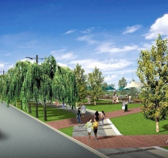 滨水生态国际新城街道景观扩初规划设计方案