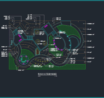 花卉博览会人民公园园林施工图,cad建筑图纸免费下载