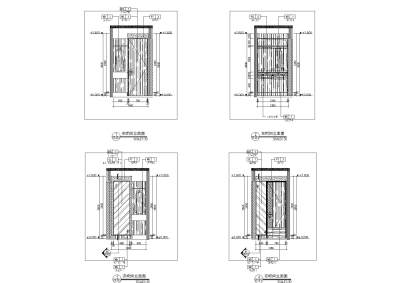 【HSD琚宾】港式<a href=https://www.yitu.cn/su/6784.html target=_blank class=infotextkey>轻奢</a> - 150㎡大平层样板间<a href=https://www.yitu.cn/sketchup/yimaojian/index.html target=_blank class=infotextkey>衣帽间</a>立面图