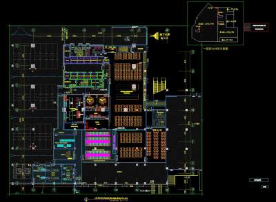 人保财险办公楼施工图全套效果图，CAD建筑图纸免费下载