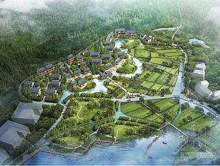 滨湖旅游乡村设计方案