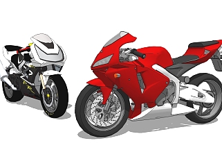 现代<em>摩托车</em>免费su模型，现代<em>摩托车</em>skp模型下载