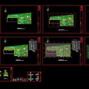 住宅小区环境景观规划设计图纸CAD图纸下载