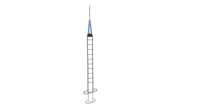 医疗器材注射器草图大师模型，注射器skp模型下载