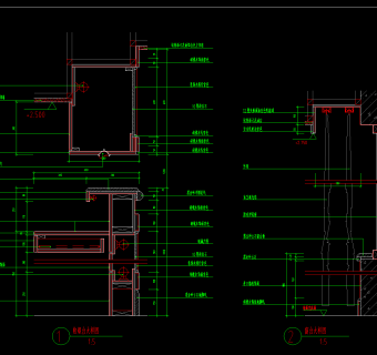 张家港某宾馆中餐厅装修图，宾馆中餐厅CAD图纸下载