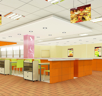 主题火锅室内装修图，火锅CAD施工图纸下载