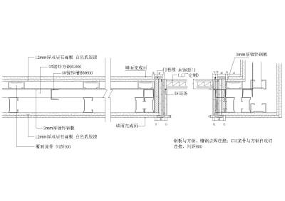 轻钢<a href=https://www.yitu.cn/su/7536.html target=_blank class=infotextkey>龙</a>骨钢板墙节点详图