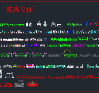 欧式立面CAD图库，欧式素材CAD施工图纸下载