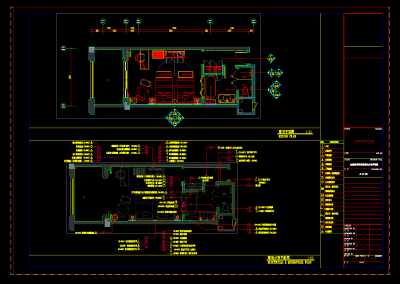 酒店客房样板房CAD施工图，酒店CAD施工图纸下载