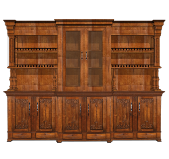 中式实木酒柜草图大师模型，酒柜sketchup模型下载