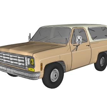 现代汽车免费su模型，现代汽车sketchup模型，汽车su素材下载