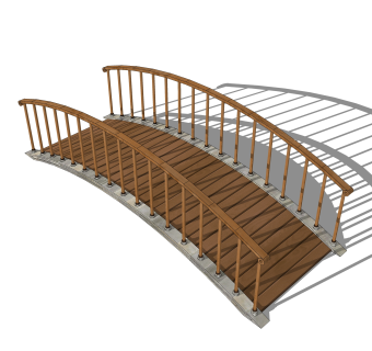 现代栈道SU模型，栈道SKB文件下载