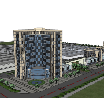 酒店草图大师模型下载、酒店su模型下载