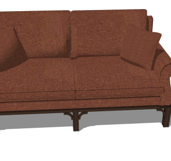 现代沙发SU模型下载，沙发草图大师模型