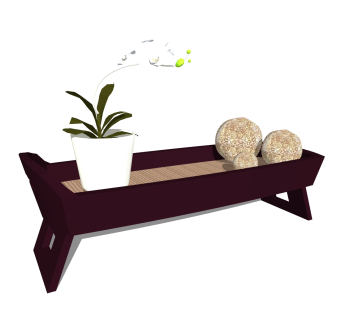 现代桌面陈设草图大师模型，桌面陈设sketchup模型下载