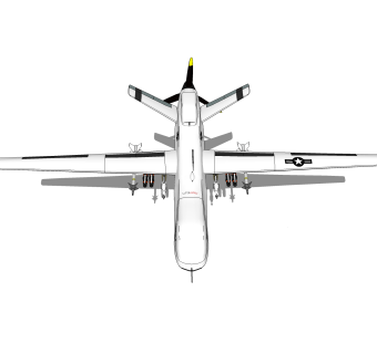 现代无人机MQ-9su模型，无人机草图大师模型下载