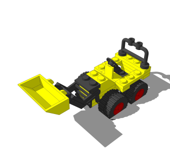 现代儿童小汽车草图大师模型，玩具su模型下载