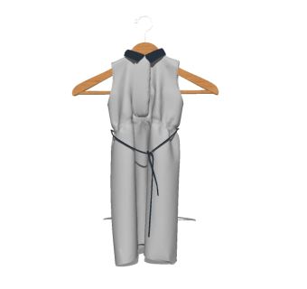 现代女士服装SU模型下载，服装草图大师模型