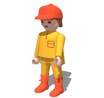 现代儿童卡通玩具草图大师模型，玩具su模型下载