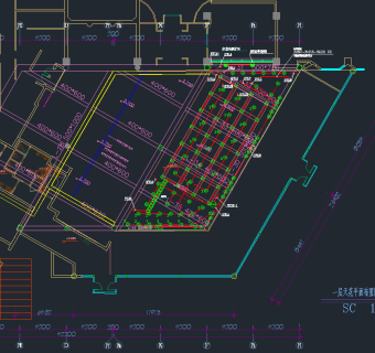 五星级酒店西餐厅电气图cad施工图下载、五星级酒店西餐厅电气图dwg文件下载