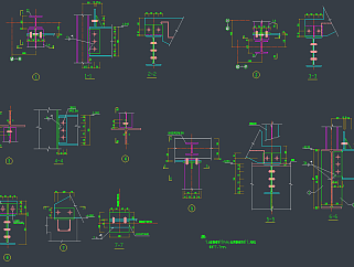 全新钢梯CAD素材，钢梯CAD建筑图纸下载