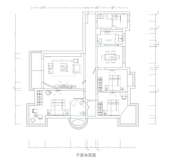 现代家装施工图附效果图dwg文件下载