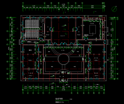 穆斯林教堂建筑CAD施工图，教堂CAD图纸下载