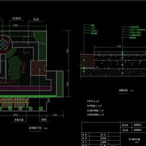 屋顶花园设计图，屋顶花园cad工程图纸下载