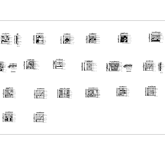 书柜小品CAD图纸免费下载