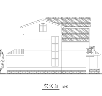 农村独院别墅建筑设计施工图