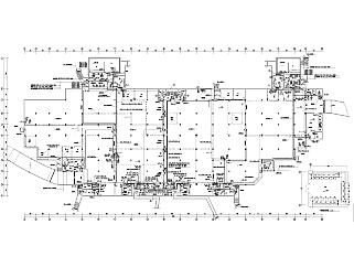 地下汽车库电气施工图系统图CAD图纸下载dwg文件下载