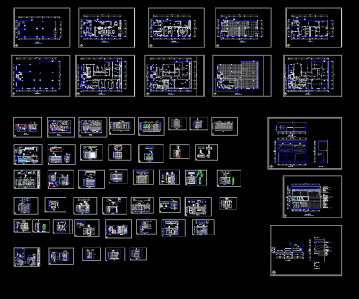 专卖店CAD施工图，专卖店CAD图纸下载